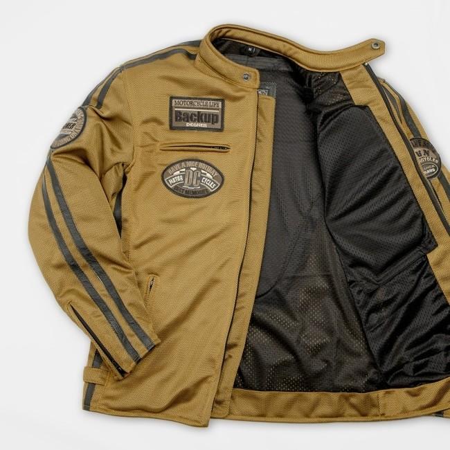 DEGNER（デグナー） テキスタイルフルメッシュジャケット／Textile