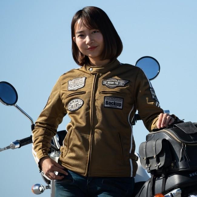 DEGNER デグナー テキスタイルメッシュジャケット／Ladies Textile