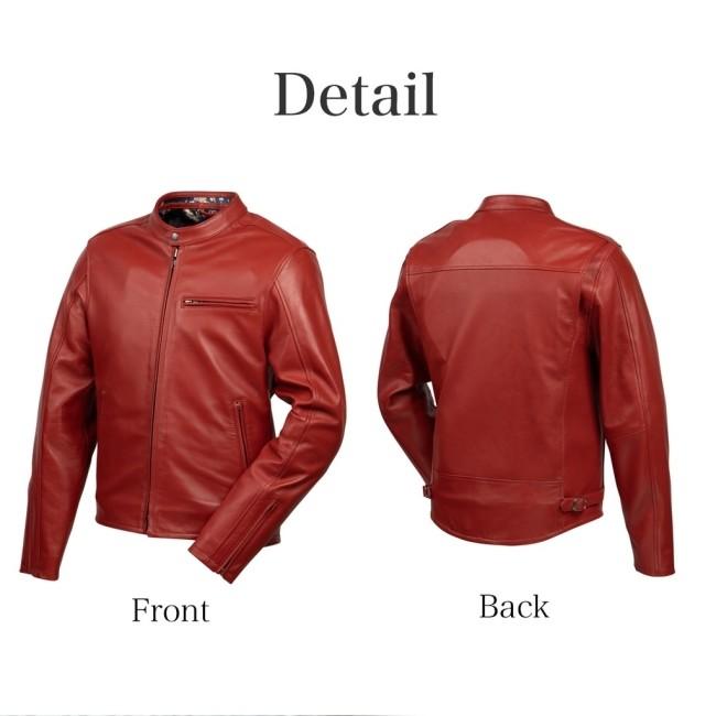 DEGNER デグナー 花山金襴×レザージャケット／Kimono Brocade Leather Jacket サイズ：L｜webike02｜03