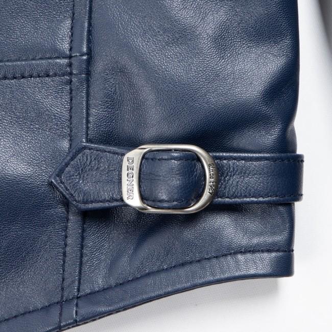 DEGNER デグナー 花山金襴×レザージャケット／Kimono Brocade Leather Jacket サイズ：XL｜webike02｜12