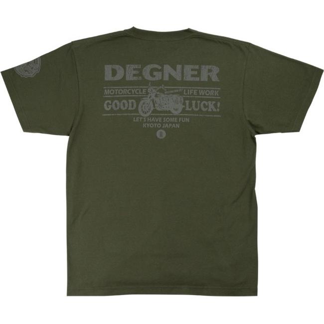 DEGNER デグナー コットン Tシャツ／Cotton T-shirt サイズ：XL｜webike02｜02