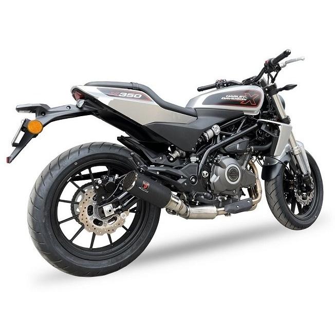 IXRACE アイエックスレース スリップオンマフラー ラウンド マフラータイプ：DC1 X350 HARLEY-DAVIDSON ハーレーダビッドソン マフラー | ブランド登録なし