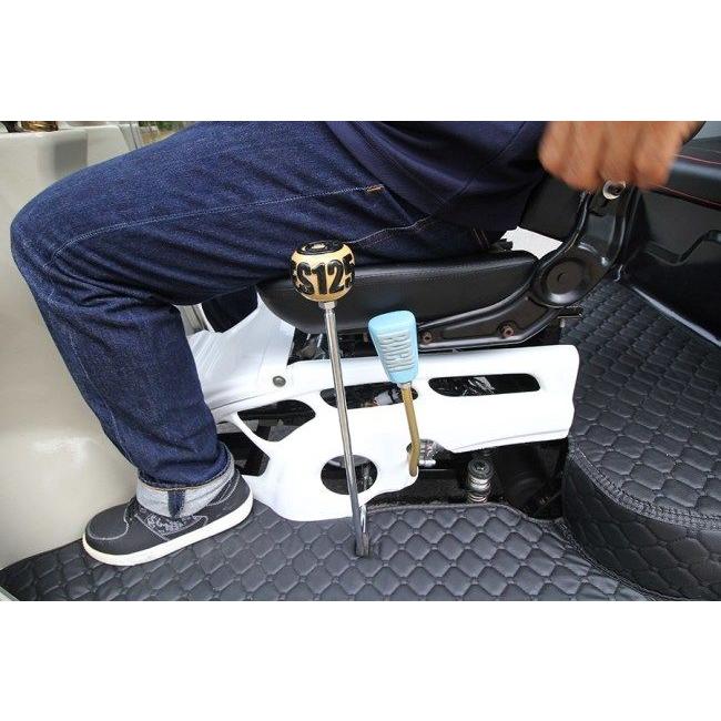 M&Ms メイキングアンドモンスターズ AP’s SHIFT KNOB カラー：ライム／ブラウン  APtrikes125 その他汎用外装部品・ドレスアップパーツ 外装 | ブランド登録なし | 10