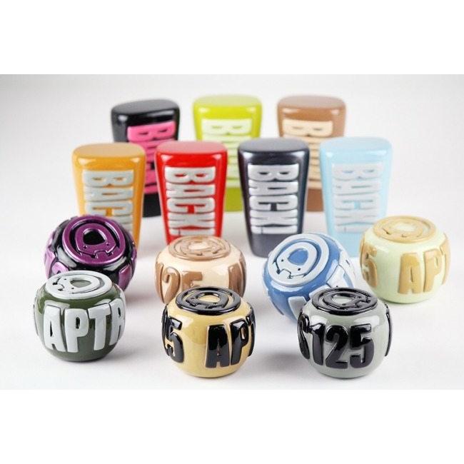 M&Ms メイキングアンドモンスターズ AP’s SHIFT KNOB カラー：ライム／ブラウン  APtrikes125 その他汎用外装部品・ドレスアップパーツ 外装 | ブランド登録なし | 15
