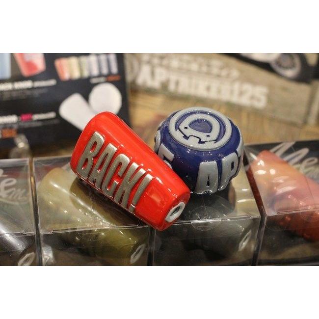 M&Ms メイキングアンドモンスターズ AP’s SHIFT KNOB カラー：ライム／ブラウン  APtrikes125 その他汎用外装部品・ドレスアップパーツ 外装 | ブランド登録なし | 07