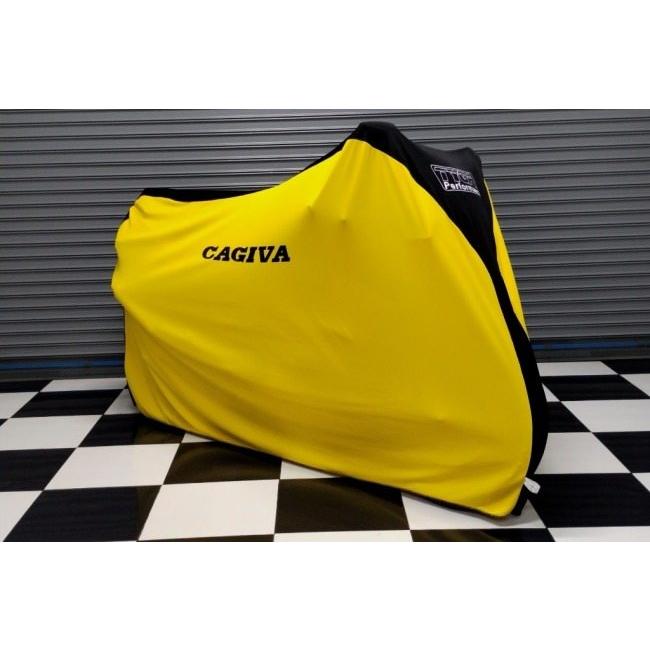 TYGA PERFORMANCE タイガパフォーマンス TYGA Bike Dust Cover，Yellow/Black，Cagiva｜webike02｜06