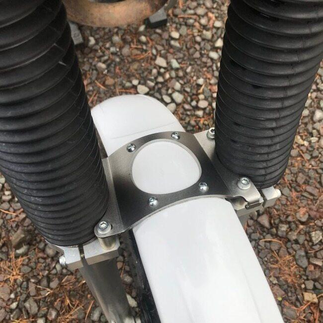 工房きたむら コウボウキタムラ フロントダウンフェンダー カラー：黒