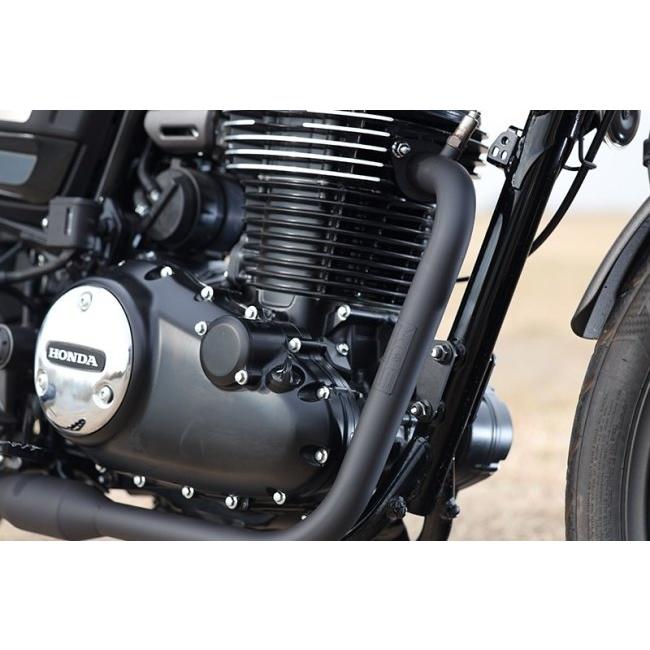 GB350S SP忠男 POWERBOXパイプ SP忠男 Sptadao SP忠男 HONDA GB350S POWER BOX パイプ ブラック