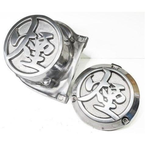 ヒヅキモータース 煙ポイント・ダイナモカバーSET GT380 SUZUKI スズキ