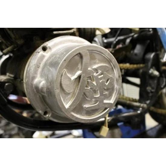 ヒヅキモータース 煙ポイント・ダイナモカバーSET GT380 SUZUKI スズキ