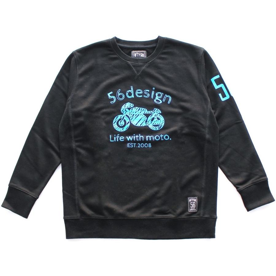 56design（56デザイン） DRAWING SWEAT サイズ：XL カジュアルパーカー