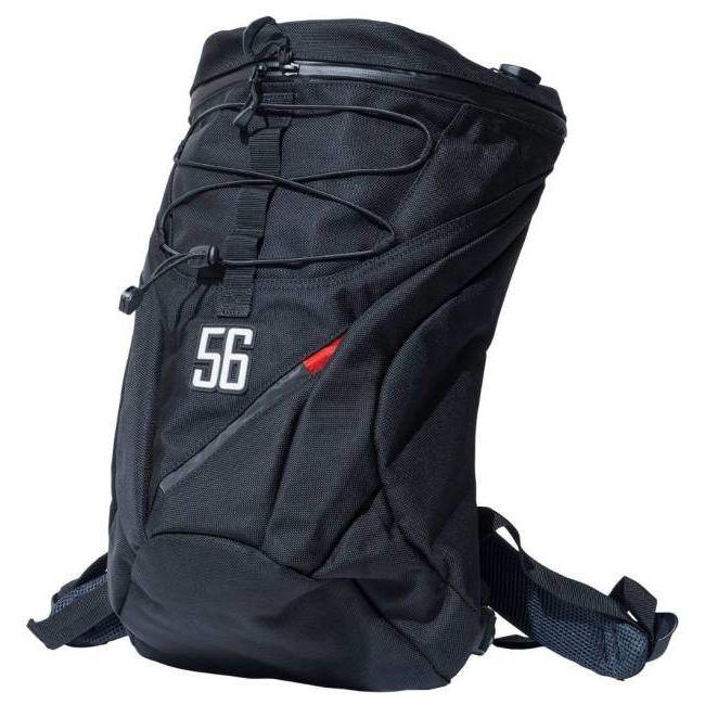 56design 56デザイン 【56design×KUSHITANI】AIR THROUGH BACK PACK カラー：Black／Black リュックサック・ナップザック バッグ | 56design | 01