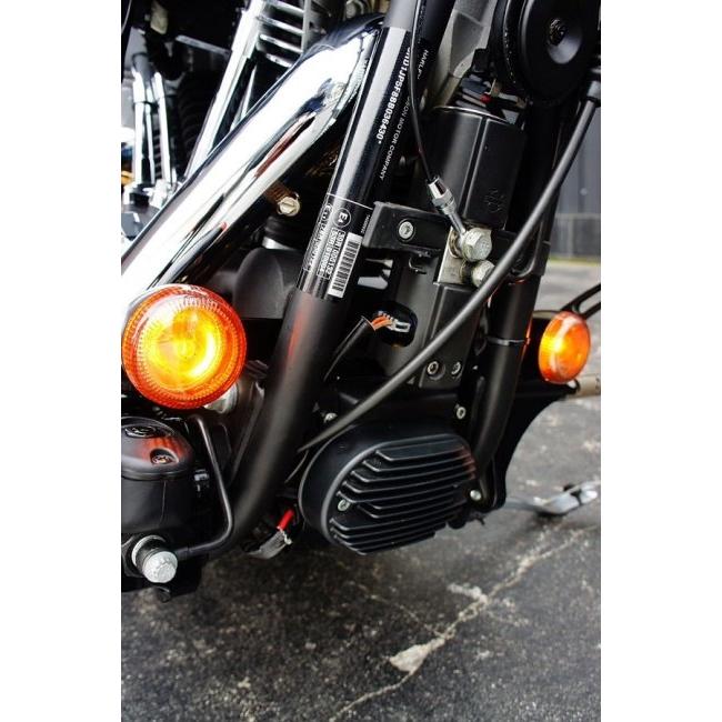 TRIJYA トライジャ ウインカーステー カラー：クローム SOFTAIL SLIM S FXCW ロッカー FXSB HARLEY-DAVIDSON ハーレーダビッドソン ウインカーステー・マウント