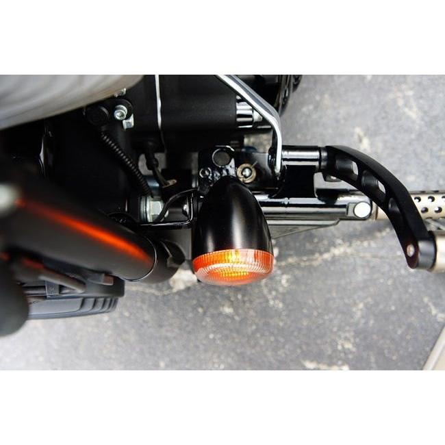 TRIJYA トライジャ ウインカーステー カラー：クローム SOFTAIL SLIM S FXCW ロッカー FXSB HARLEY-DAVIDSON ハーレーダビッドソン ウインカーステー・マウント