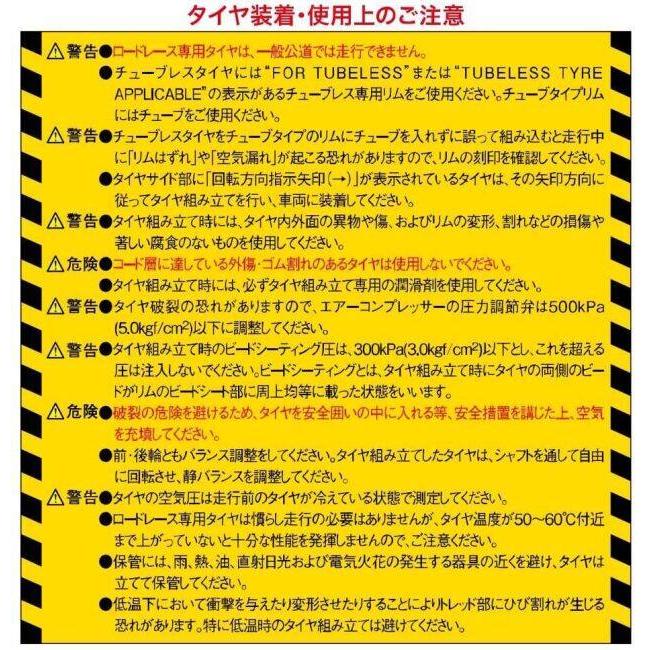 DUNLOP ダンロップ SPORTMAX SLICK 【90/80R17】 スポーツマックス スリック タイヤ コンパウンド：SOFT(ソフト) NS-1 GSX-S125 GSX-R125 SDR200 SRX250 TZR125 | DUNLOP | 03