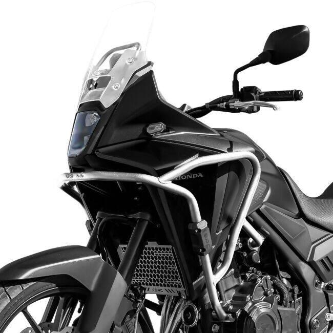 SRC エスアールシー クラッシュバー トップ NX400/500 Color：Silver NX500 NX400 HONDA ホンダ エンジンスライダー・フレームスライダー フレームの画像