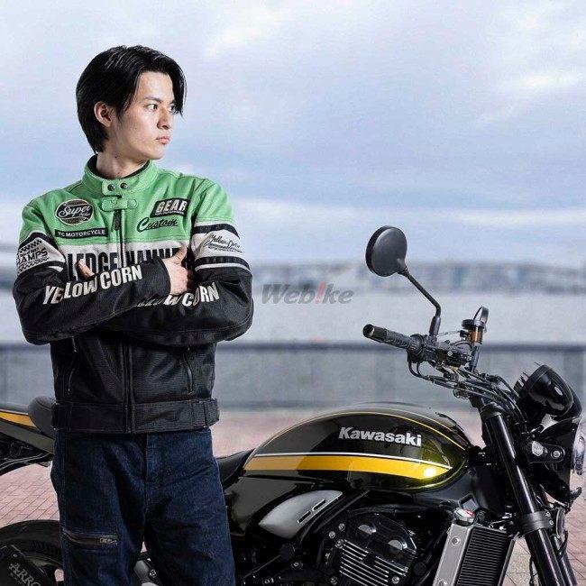 防寒レザージャケット イエローコーン yellow cone ジャケット