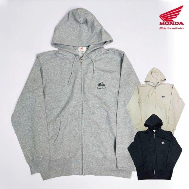 Honda Official Licensed Product ホンダオフィシャルプロダクト 裏毛ラインタッチSC刺繍フルジップパーカ サイズ：XL HONDA ホンダ アパレル_1