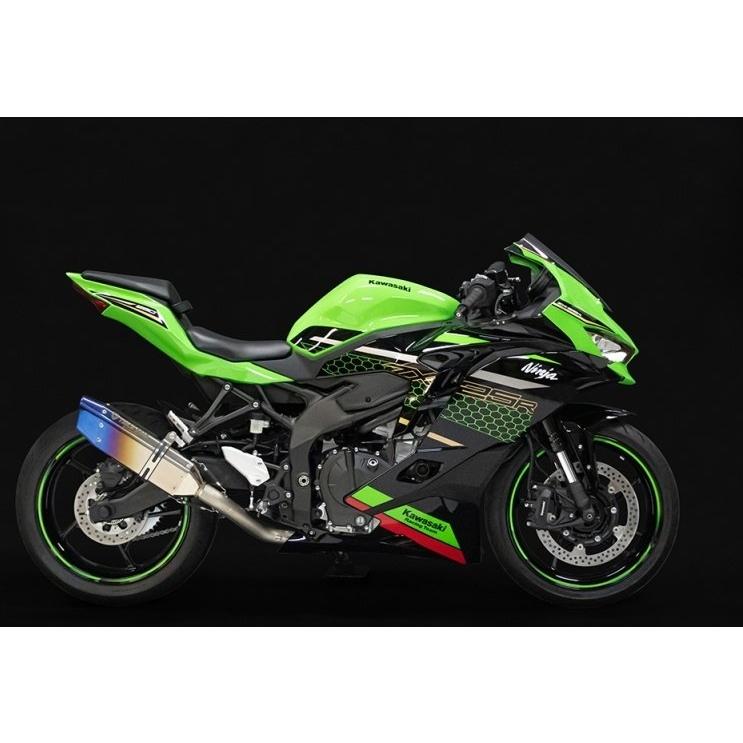 TRICKSTAR トリックスター レーシングコンバートキット IKAZUCHIショート サイレンサータイプ：IKAZUCHI焼チタン ZX-25R ZX-4R ZX-4RR KAWASAKI カワサキ | TRICK STAR