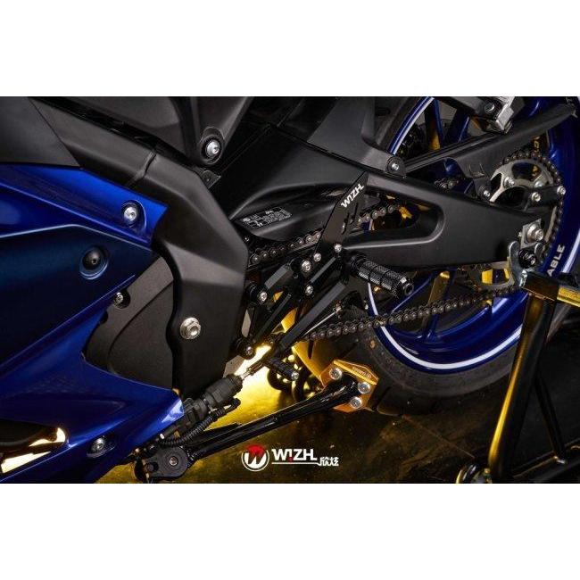 ウィズ（Karrimor） - WIZH ウィズ BEV2 うしろ側踏み板 YZF-R125/R15 V4/M (21-) (QS非積み上げるひな形) YZF-R125 YZF-R15 YZF-R15M YAMAHA ヤマハ 踏み板 足回転運動