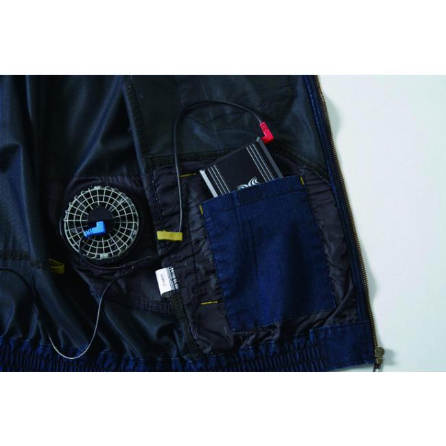 空調服 クウチョウフク 空調服(R)デニムベスト サイズ：LL その他作業着 アパレル | 空調服 | 03