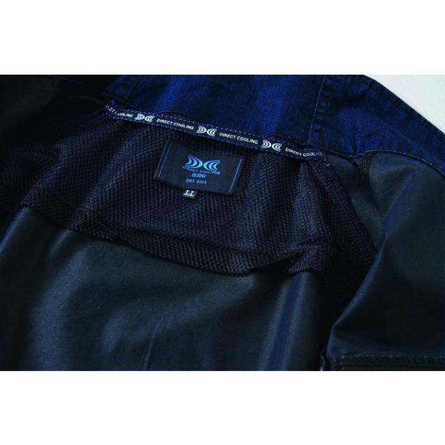 空調服 クウチョウフク 空調服(R)デニムベスト サイズ：LL その他作業着 アパレル | 空調服 | 04