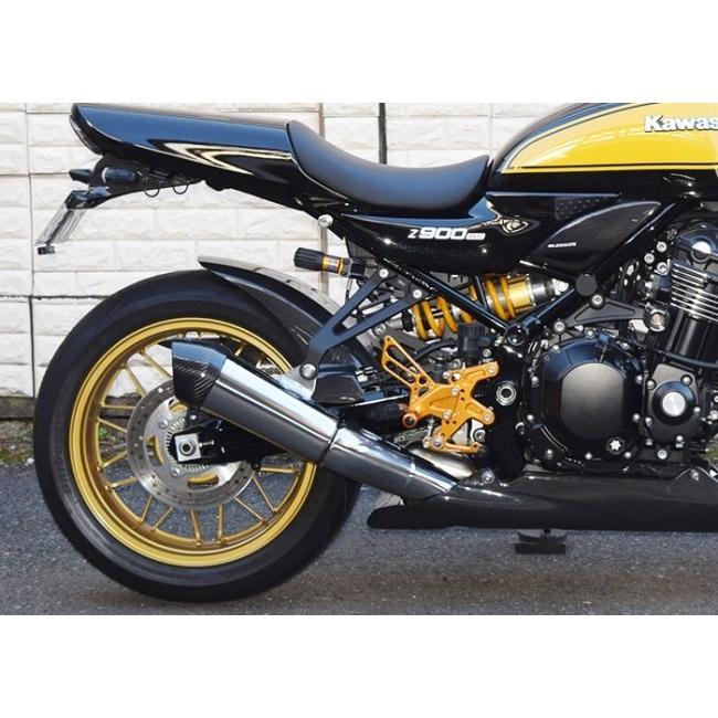 Z900RSアサヒナレーシングチタンスリップオンマフラー