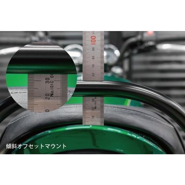 ARCHI（ファッション） - ARCHI アーキ 純然たるグローブ赤ちょうちん専用傾斜角度オフセットマウント Z650RS KAWASAKI カワサキ 色合い・スペーサー・シム 飾りつけ
