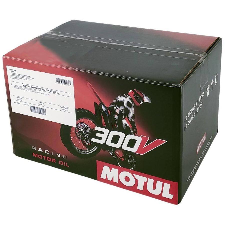 MOTUL モチュール 【ケース】300V FACTORY LINE ROAD RACING 4T (300V ファクトリーライン ロード レーシング) 【0W-30】【1L×12本】【4サイクルオイル】 | MOTUL