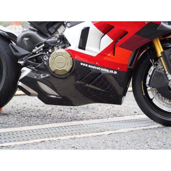 Magical Racing マジカルレーシング アンダーカウル タイプ：平織りカーボン製 / MagiVeilセラミックコーティング：なし Panigale V4R DUCATI ドゥカティ 外装_2
