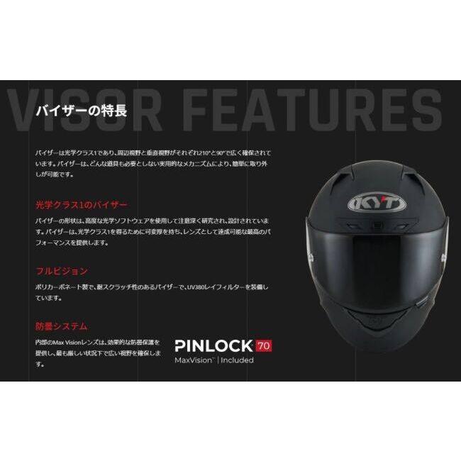 KYT ケイワイティ NZ RACE CARBON GLOSSY［カーボングロス］ヘルメット