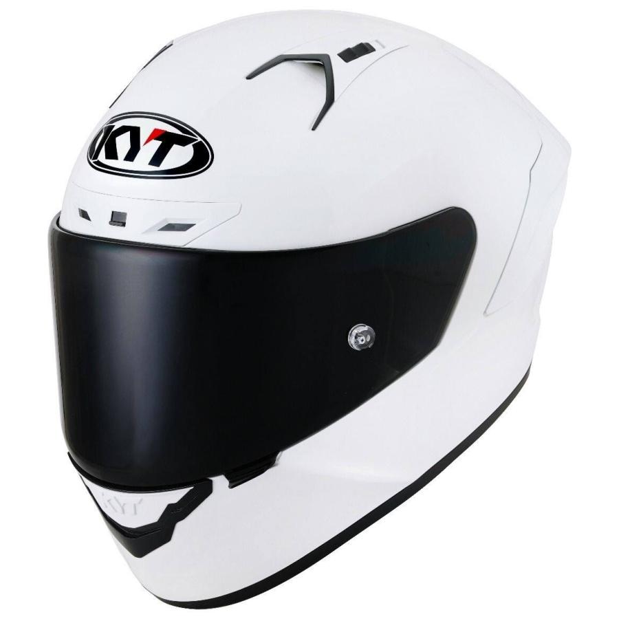 KYT ケイワイティ NZ RACE PLAIN WHITE ／E06［プレーンホワイト］ヘルメット サイズ：M(57-58cm) フルフェイスヘルメット ヘルメット | ブランド登録なし