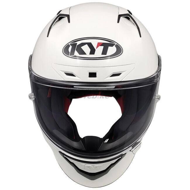 KYT ケイワイティ NZ RACE PLAIN WHITE ／E06［プレーンホワイト］ヘルメット サイズ：M(57-58cm) フルフェイスヘルメット ヘルメット | ブランド登録なし | 19