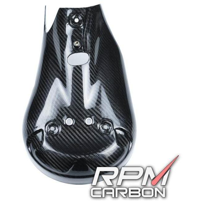RPM CARBON アールピーエムカーボン マフラーヒートガード PANIGALE1299 仕上げ：ツヤなし / 仕様：綾織 Panigale1299 Panigale959 Panigale V2 マフラー_11