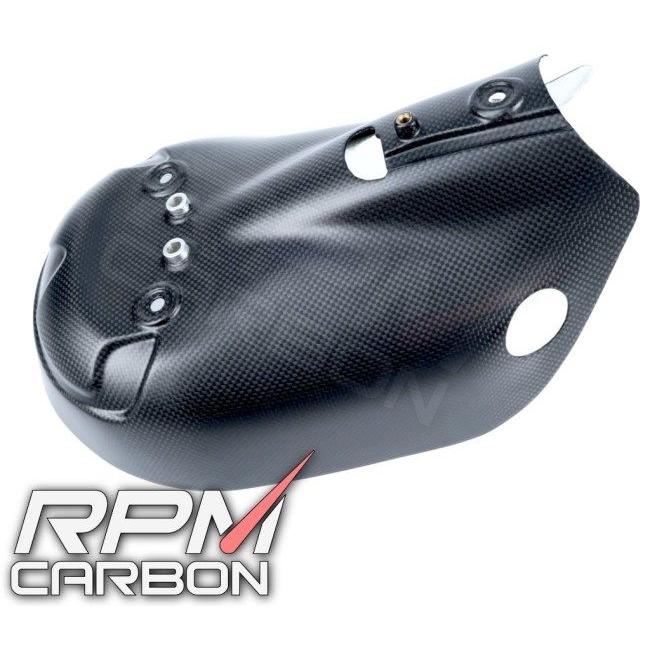 RPM CARBON アールピーエムカーボン マフラーヒートガード PANIGALE1299 仕上げ：ツヤなし / 仕様：綾織 Panigale1299 Panigale959 Panigale V2 マフラー_1