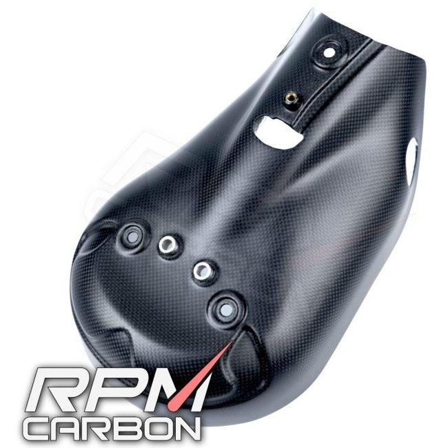 RPM CARBON アールピーエムカーボン マフラーヒートガード PANIGALE1299 仕上げ：ツヤなし / 仕様：綾織 Panigale1299 Panigale959 Panigale V2 マフラー_2