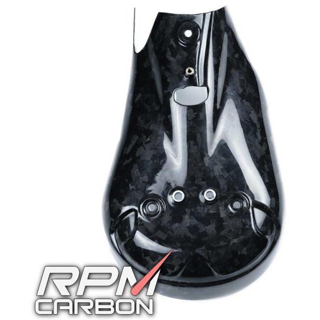 RPM CARBON アールピーエムカーボン マフラーヒートガード PANIGALE1299 仕上げ：ツヤなし / 仕様：綾織 Panigale1299 Panigale959 Panigale V2 マフラー_4