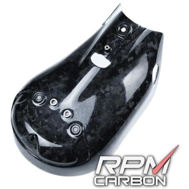 RPM CARBON アールピーエムカーボン マフラーヒートガード PANIGALE1299 仕上げ：ツヤなし / 仕様：綾織 Panigale1299 Panigale959 Panigale V2 マフラー_5