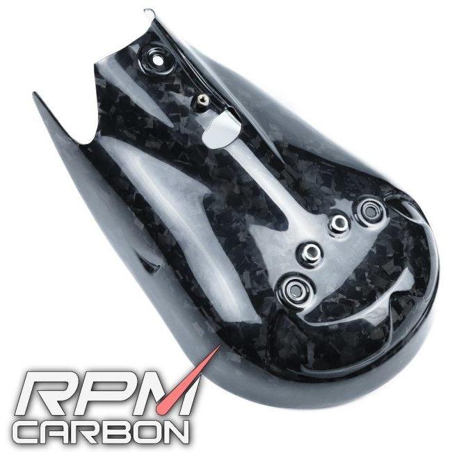 RPM CARBON アールピーエムカーボン マフラーヒートガード PANIGALE1299 仕上げ：ツヤなし / 仕様：綾織 Panigale1299 Panigale959 Panigale V2 マフラー_6