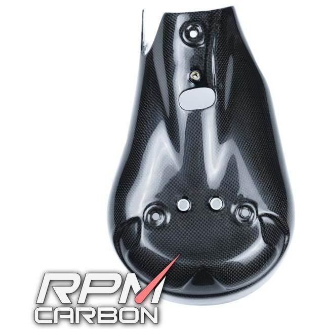 RPM CARBON アールピーエムカーボン マフラーヒートガード PANIGALE1299 仕上げ：ツヤなし / 仕様：綾織 Panigale1299 Panigale959 Panigale V2 マフラー_7
