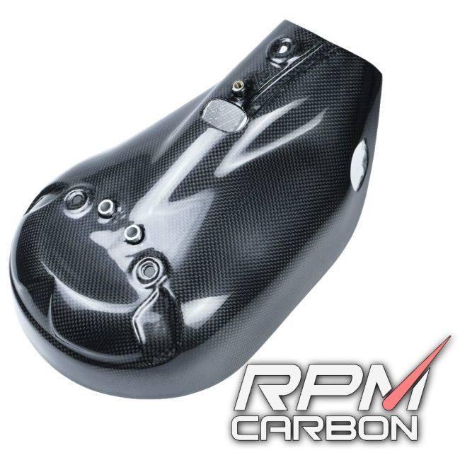 RPM CARBON アールピーエムカーボン マフラーヒートガード PANIGALE1299 仕上げ：ツヤなし / 仕様：綾織 Panigale1299 Panigale959 Panigale V2 マフラー_8