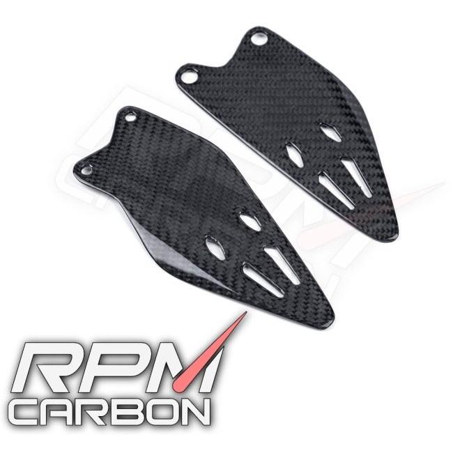 KAWASAKI ZX6R カーボンファイバー リアフットヒールガード RPM CARBON アールピーエムカーボン ヒールガード NINJA ZX-6R 仕上げ