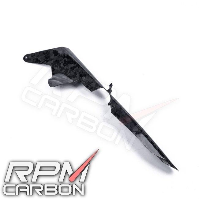 RPM CARBON アールピーエムカーボン チェーンガード NINJA ZX-10R 仕上げ：ツヤあり / 仕様：鍛造カーボン KAWASAKI カワサキ フレーム | ブランド登録なし | 10