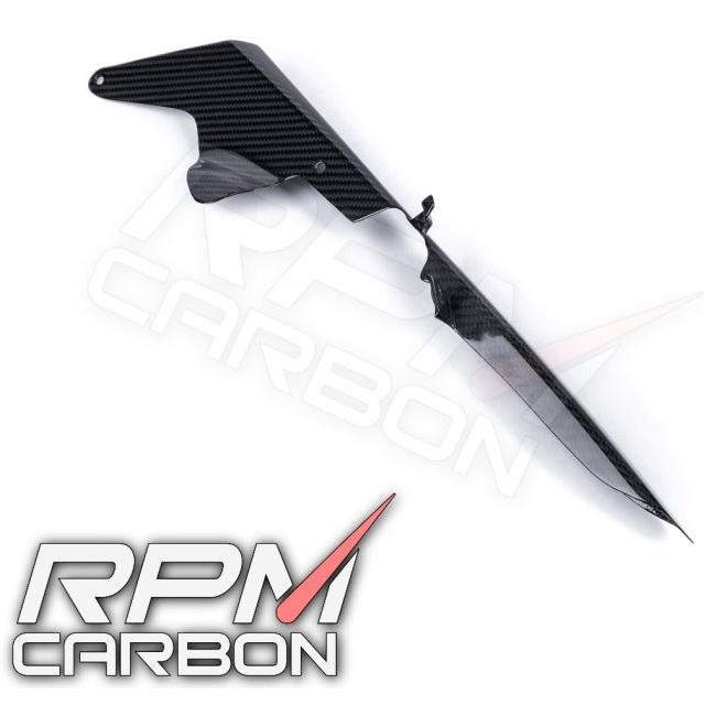 RPM CARBON アールピーエムカーボン チェーンガード NINJA ZX-10R 仕上げ：ツヤあり / 仕様：鍛造カーボン KAWASAKI カワサキ フレーム | ブランド登録なし | 01