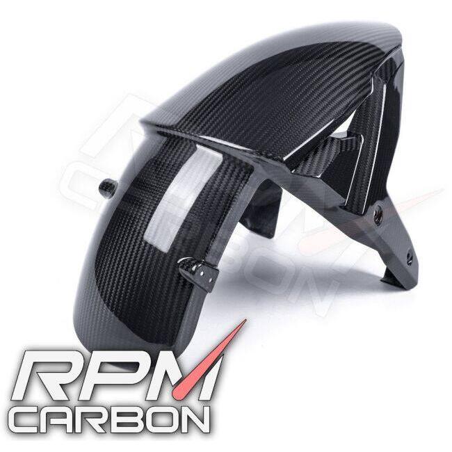RPM CARBON アールピーエムカーボン フロントフェンダー H2 仕上げ：ツヤあり / 仕様：平織 ZX-10R H2/H2R Z1000 Z800 ZX6R SX KAWASAKI カワサキ 外装 | ブランド登録なし | 04