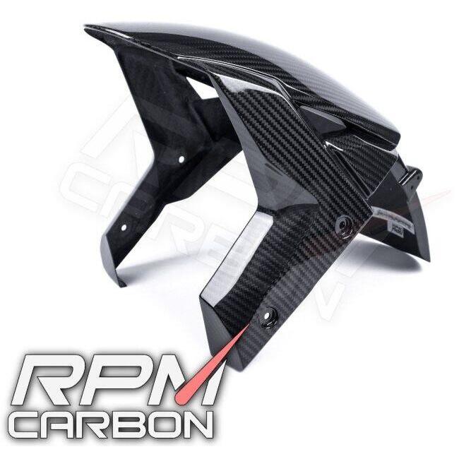 RPM CARBON アールピーエムカーボン フロントフェンダー H2 仕上げ：ツヤあり / 仕様：平織 ZX-10R H2/H2R Z1000 Z800 ZX6R SX KAWASAKI カワサキ 外装 | ブランド登録なし | 05