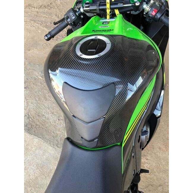 RPM CARBON アールピーエムカーボン タンクカバー NINJA ZX-10R 仕上げ：ツヤなし / 仕様：鍛造カーボン ZX-10RR SE KAWASAKI カワサキ タンク関連 外装