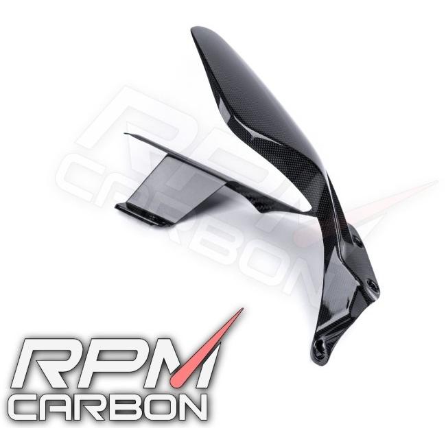 RPM CARBON アールピーエムカーボン チェーンガード付きリアフェンダー PANIGALE 仕上げ：ツヤあり / 仕様：鍛造カーボン Panigale V4 V4R V4S リアフェンダー