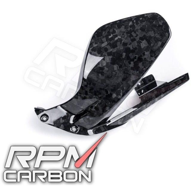 RPM CARBON アールピーエムカーボン チェーンガード付きリアフェンダー PANIGALE 仕上げ：ツヤあり / 仕様：鍛造カーボン Panigale V4 V4R V4S リアフェンダー