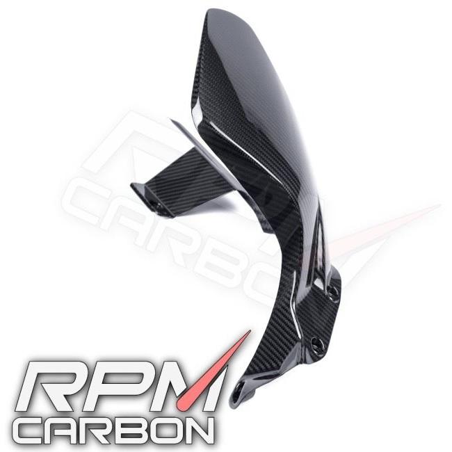 RPM CARBON アールピーエムカーボン チェーンガード付きリアフェンダー PANIGALE 仕上げ：ツヤなし / 仕様：鍛造カーボン Panigale V4 V4R V4S リアフェンダー